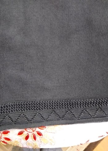 siyah v yaka triko büstiyer s beden - Görsel 3