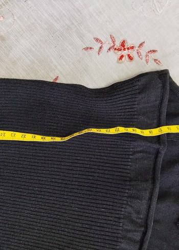 Siyah V Yaka triko büstiyer s beden - Görsel 5