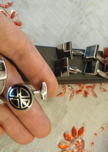 sarar, çelik kol düğmesi - Görsel 5