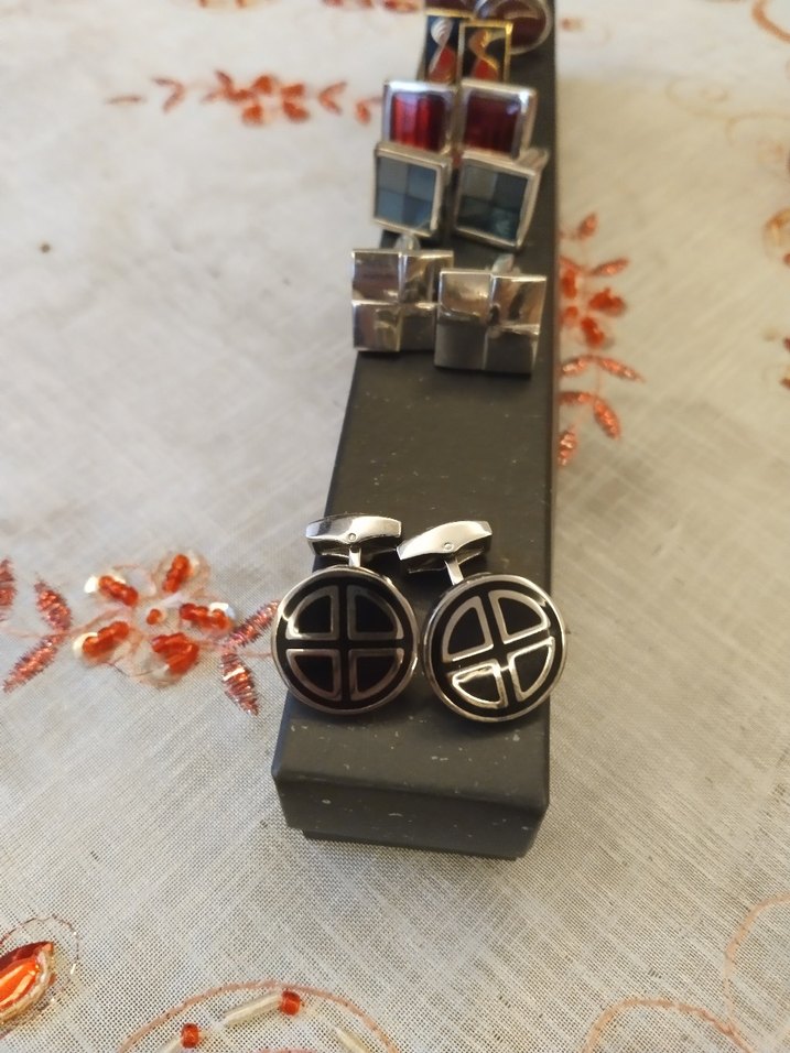 sarar, çelik kol düğmesi - Görsel 3