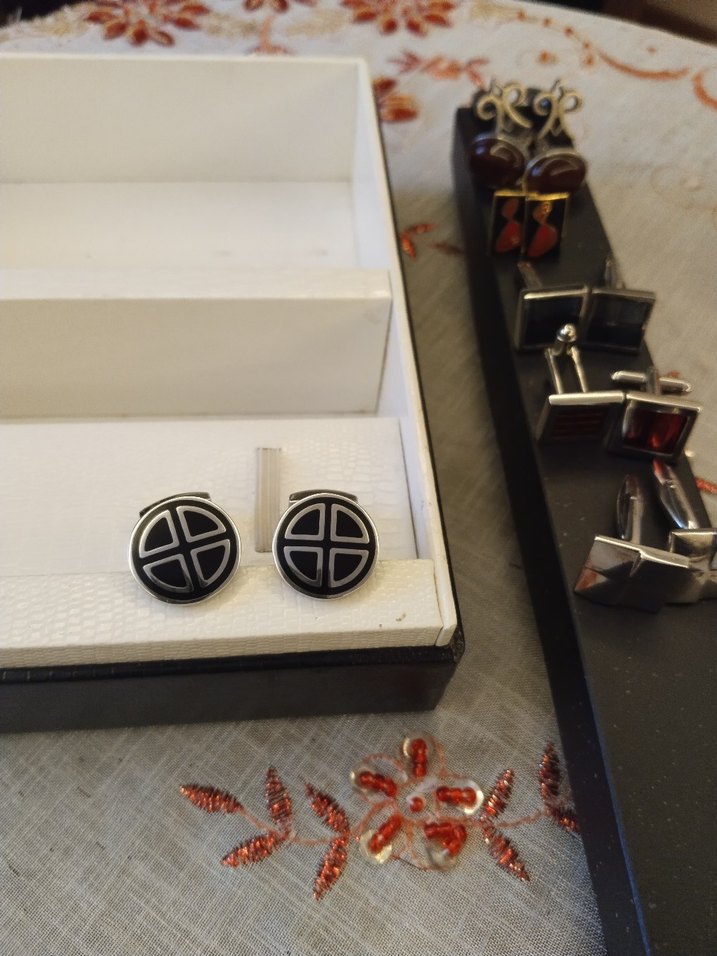 sarar, çelik kol düğmesi - Görsel 2