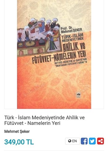 Alevî ve Bektaşi İnançlarının İslâm Öncesi Temelleri. 0 ürün - Görsel 6