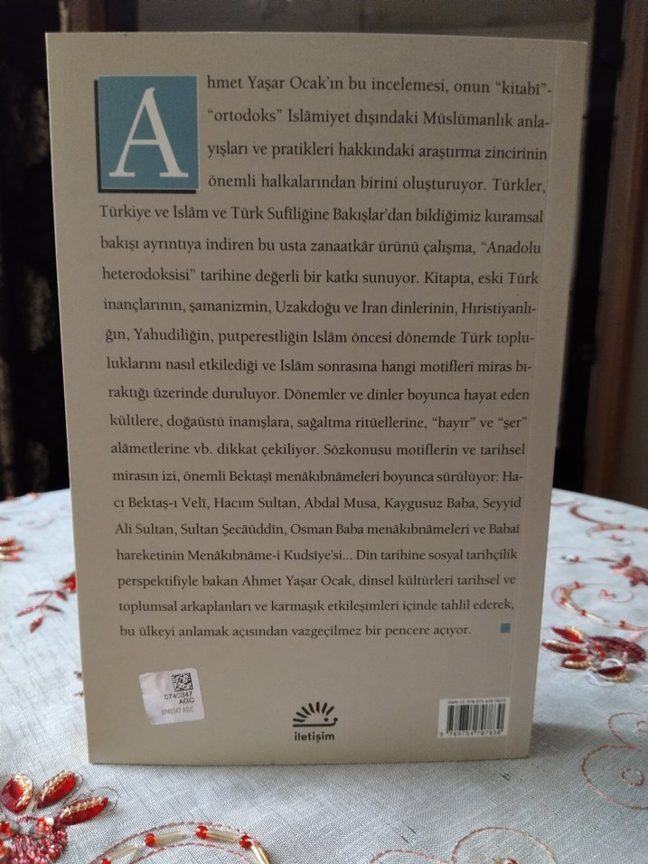 Alevî ve Bektaşi İnançlarının İslâm Öncesi Temelleri. 0 ürün - Görsel 2