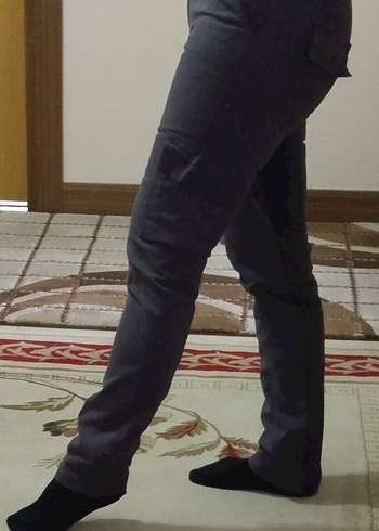 Gri Kargo Pantolon L beden - Görsel 9