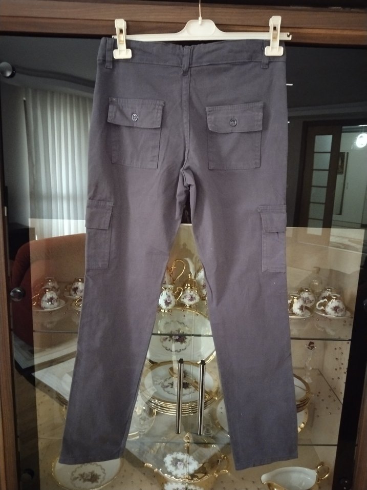 Gri Kargo Pantolon L beden - Görsel 2