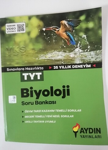 Aydın yayınları tyt biyoloji soru bankası 