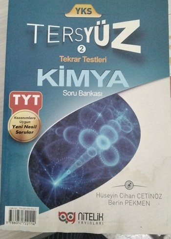 TYT Kimya Soru Bankası - Tersyüz Tekrar Testleri