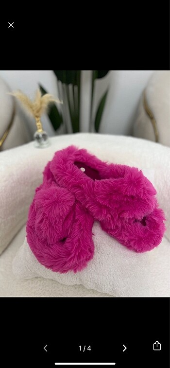 Peluş terlik