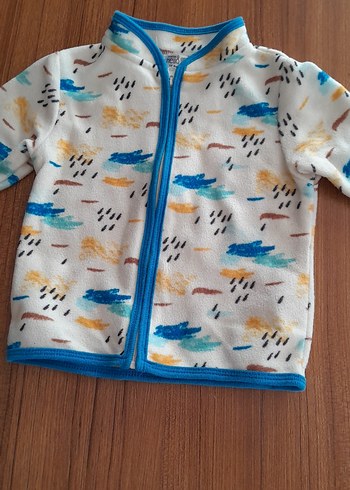 HelloBaby Renkli Desenli Fermuarlı Bebek Tulumu