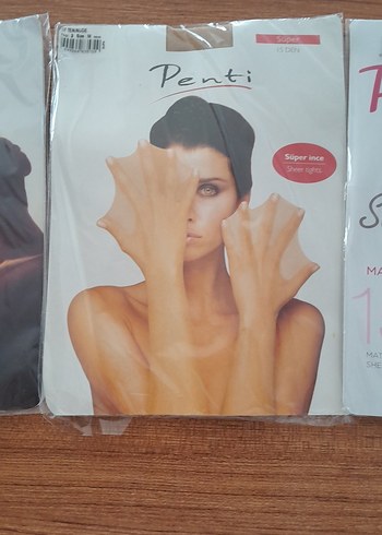 m Beden Penti Mini Transparan Çorap Seti