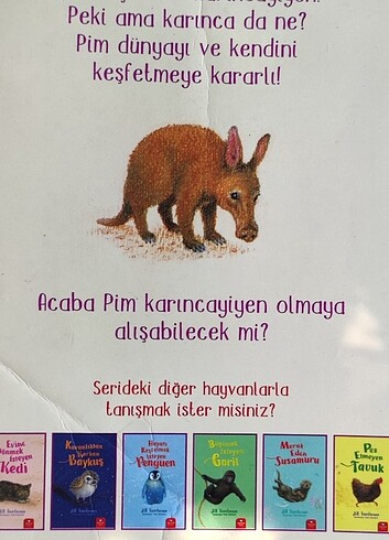 Karıncanın ne olduğunu bilmeyen karıncayiyen, Pes etmeyen tavuk