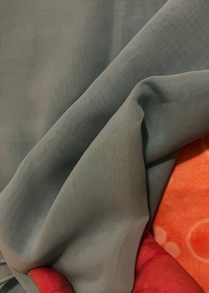 Şal boncuklu şifon - Görsel 2