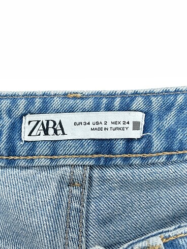 34 Beden mavi Renk Zara Jean / Kot %70 İndirimli.