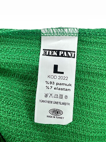 l Beden yeşil Renk Diğer Düz Kesim %70 İndirimli.