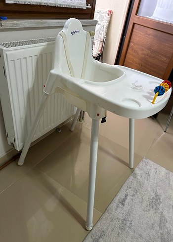 Pastel Mavi Bebek Mama Sandalyesi - Görsel 2