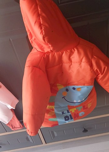 Turuncu Düğmeli Erkek Çocuk Ceketi - Görsel 2