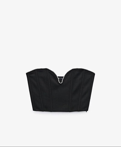 Zara Zara - Büstiyer Taş Detaylı Takım