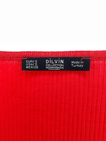 s Beden kırmızı Renk Dilvin Günlük Elbise %70 İndirimli.