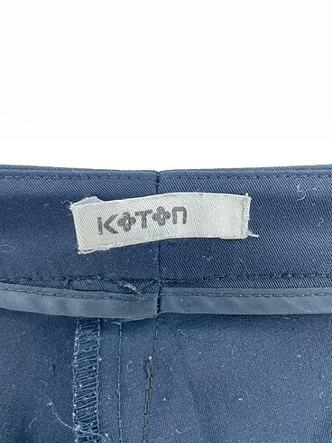 34 Beden lacivert Renk Koton Düz Kesim %70 İndirimli.