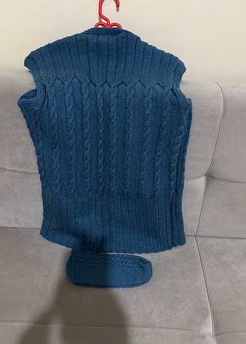 Kadın yelek ve patik - Görsel 2