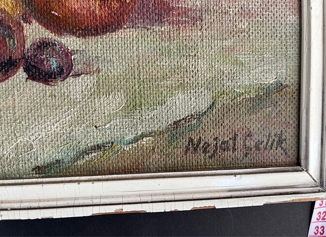  Beden siyah Renk Ressam Nejat Çelik