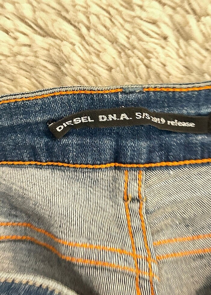 Y2K DiESEL MINI DÜŞÜK BEL ŞORT - Görsel 3