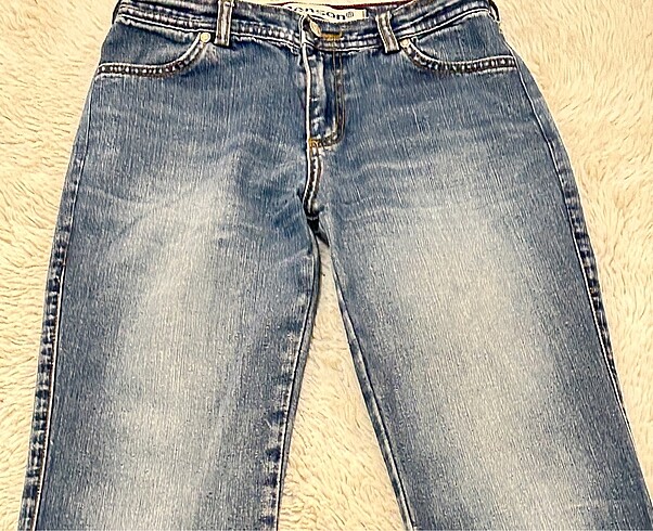 Y2K Goth vintage pantolon - Görsel 2