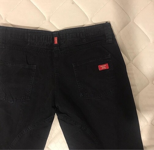 Y2K GOTİK DÜŞÜK BEL PANTOLON - Görsel 3