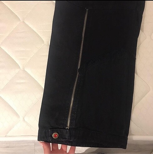 Y2K GOTİK DÜŞÜK BEL PANTOLON - Görsel 4