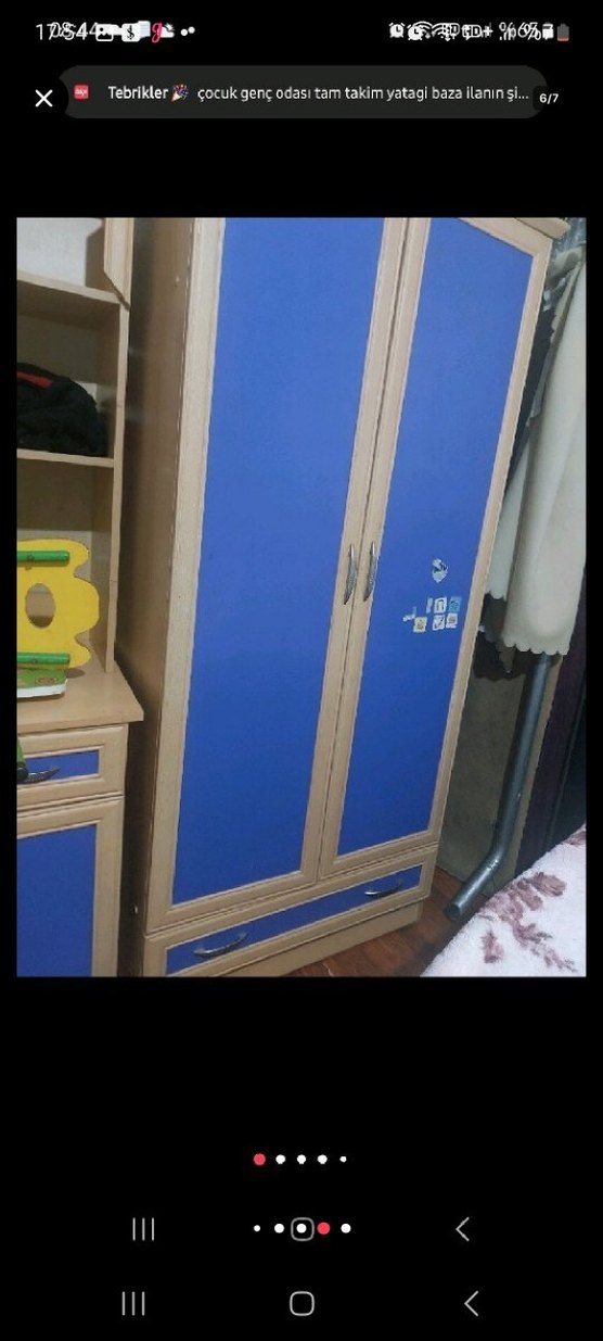 çocuk odası baza  baslik yatak  takim - Görsel 2