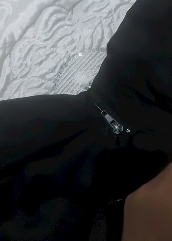 Erkek Çocuk Siyah Kürklü Slim Mont - Görsel 5