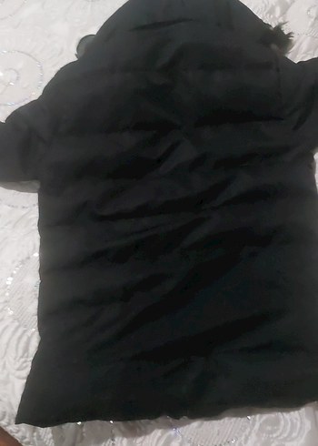 Erkek Çocuk Siyah Kürklü Slim Mont - Görsel 6