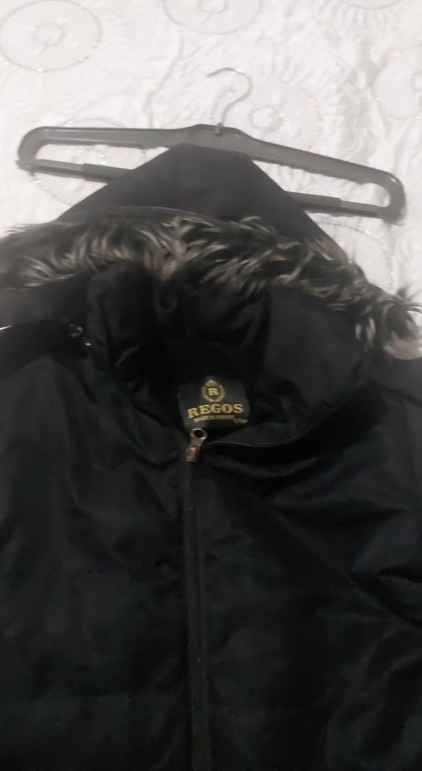 Erkek Çocuk Siyah Kürklü Slim Mont - Görsel 3