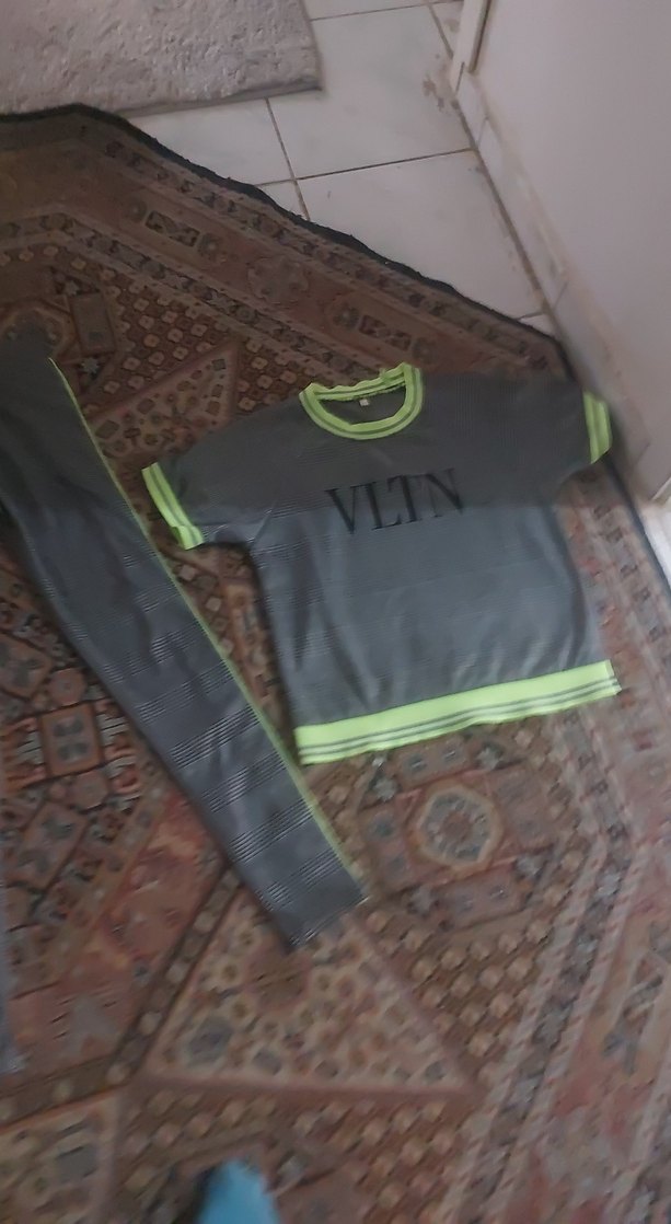 VLTN Baskılı Gri Kadın Eşofman Takımı - Görsel 3