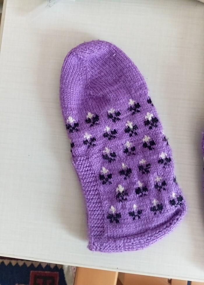 Örgü Kadın Patik  - Görsel 2