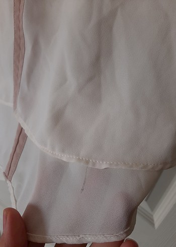 Zara V Yaka Gömlek - Görsel 5