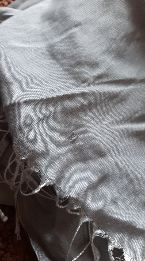 Gri Kadın İpek Görünümlü Şal - Görsel 4