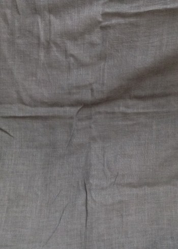 Gri Keten Kadın Eşarp - Görsel 3