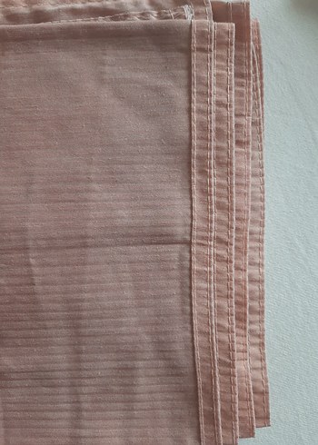 Bej Pilili Keten Kadın Şal - Görsel 2