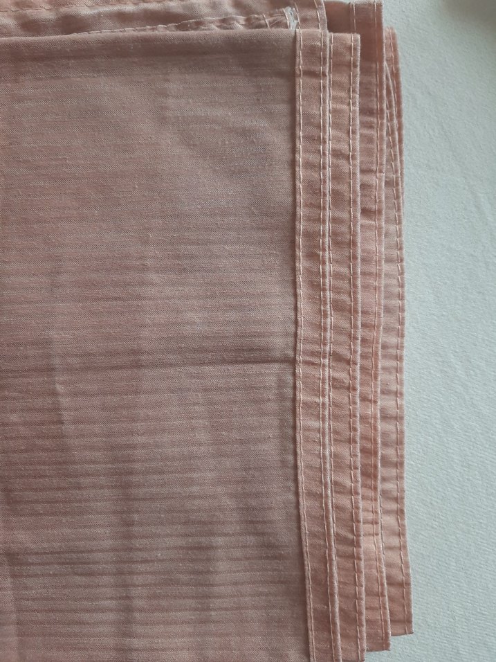 Bej Pilili Keten Kadın Şal - Görsel 2