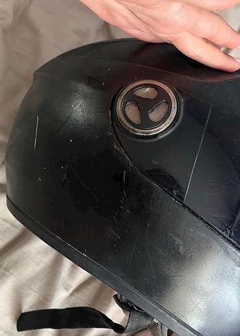 Şeffaf Vizörlü Siyah Motosiklet Kaskı - Görsel 3