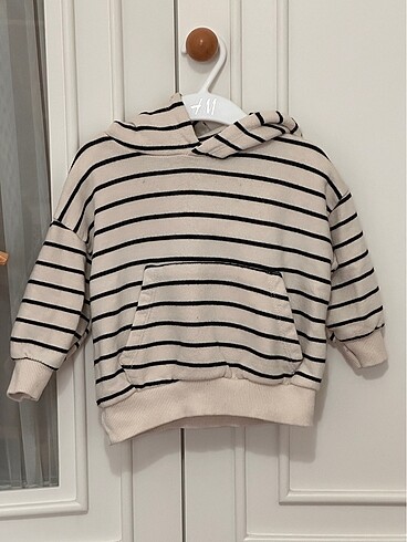 Zara Çizgili Sweatshirt