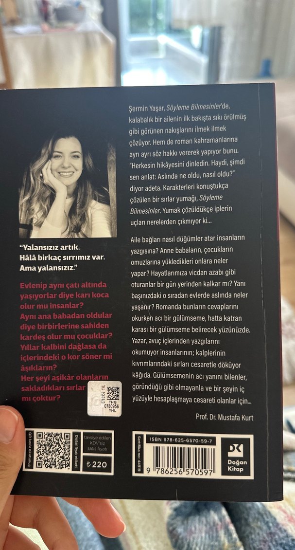 Şermin Yaşar - Söyleme Bilemsinler Roman - Görsel 2