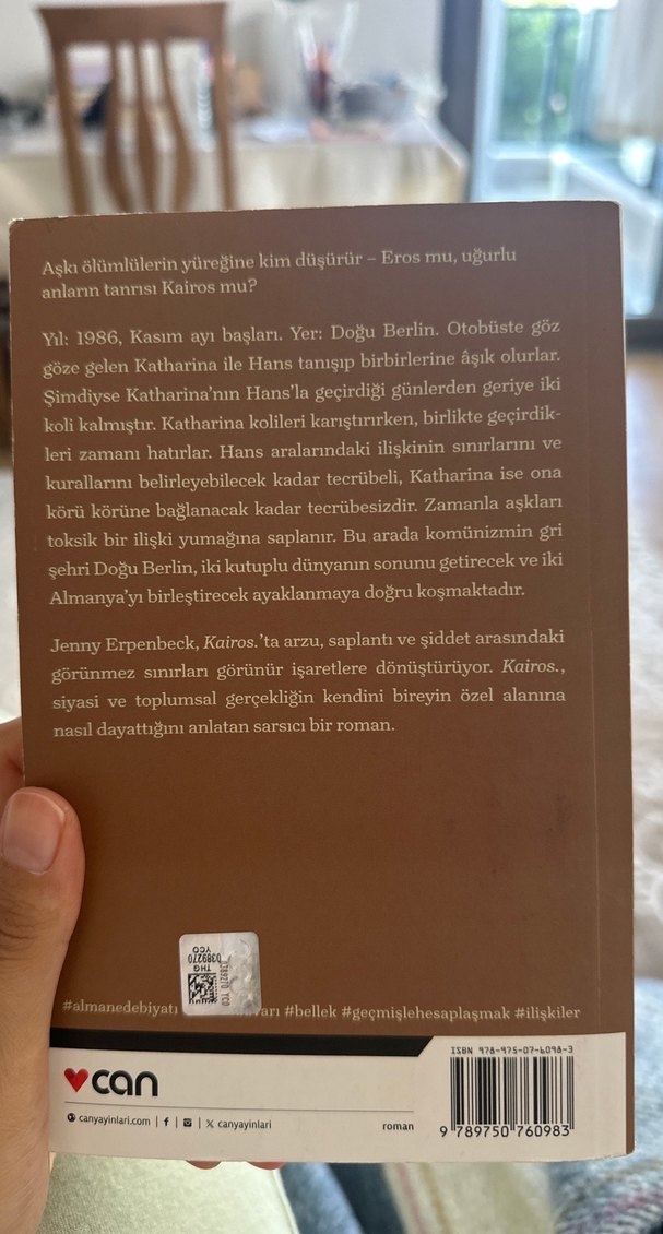 Kairos - Jenny Erpenbeck - Görsel 2