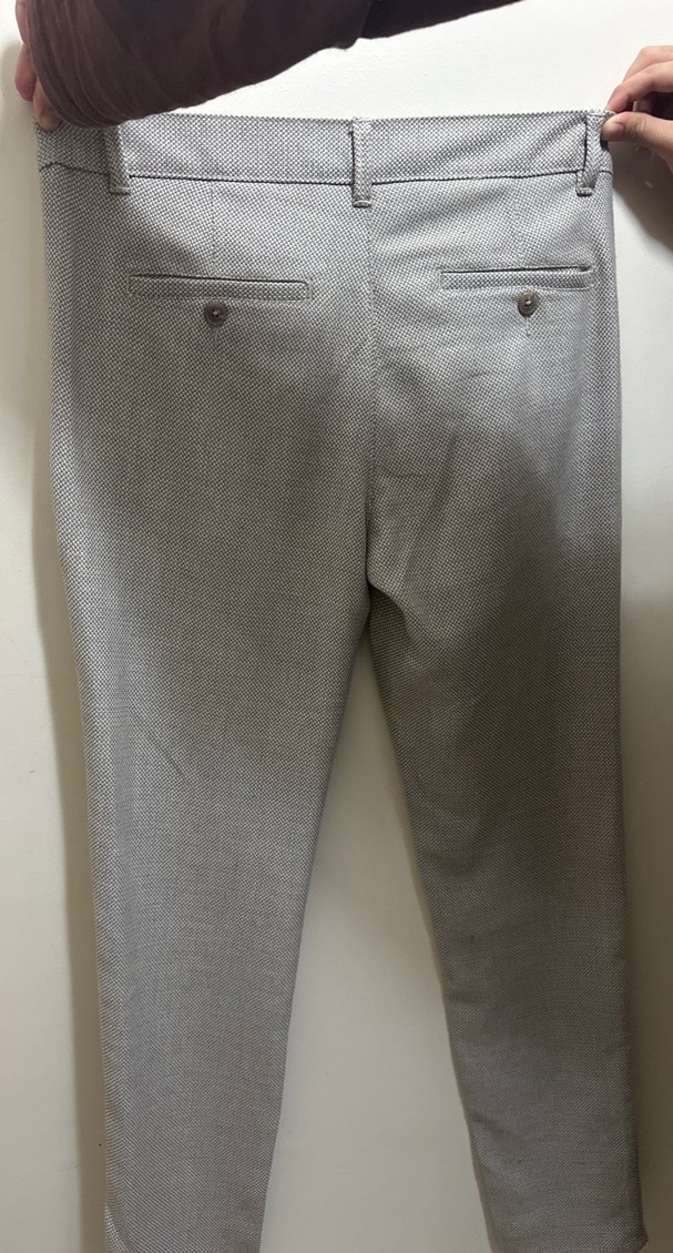 Pierre Cardin Gri Düğmeli Erkek Pantolon - Görsel 5