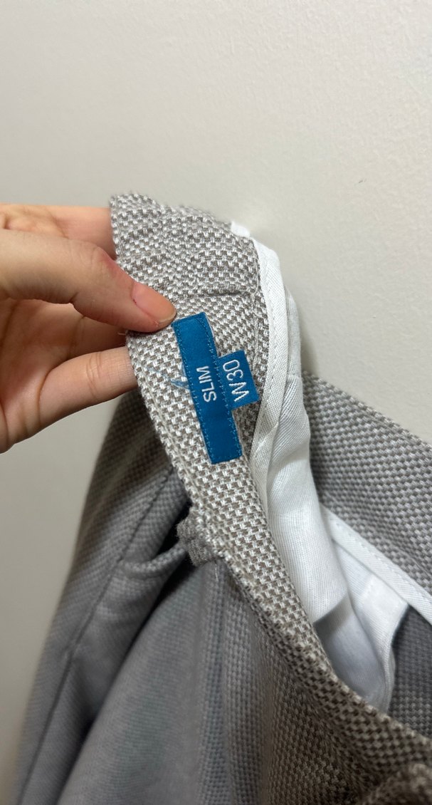 Pierre Cardin Gri Düğmeli Erkek Pantolon - Görsel 4