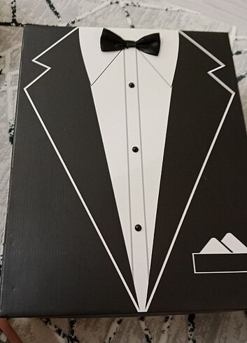 Üçlü damat kutusu seti - Görsel 4