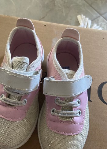 Kinetix Kız Çocuk Pembe Cırtlı Spor Ayakkabı