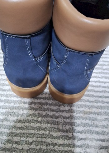 Lacivert Bağcıklı Erkek Bot POLARİS - Görsel 6