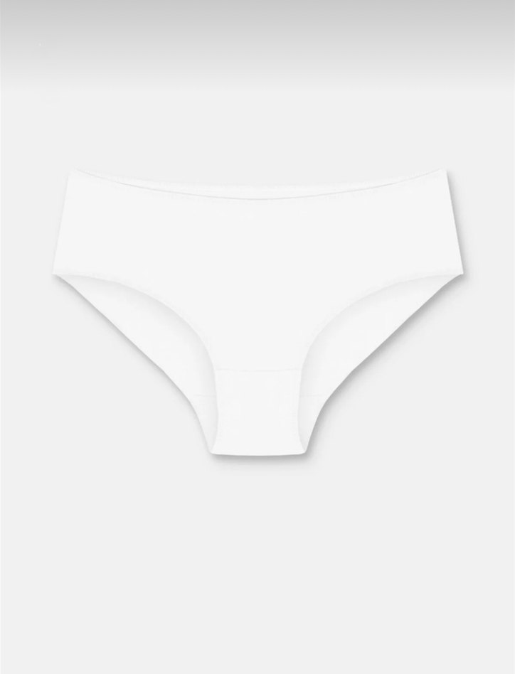 Beyaz Mini Kadın Külot 3'lü Set - Görsel 2